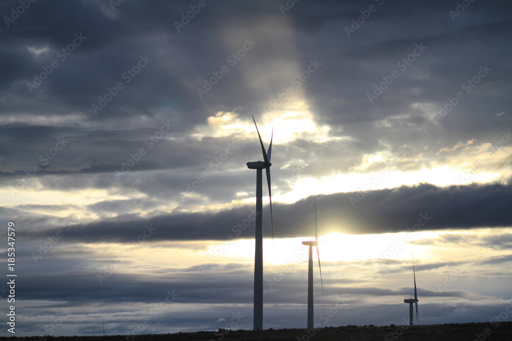 Windmills in Idaho