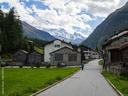 Urban view of Randa, Switzerland © kaipong