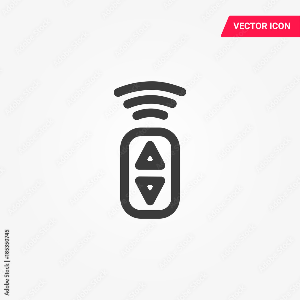 Fototapeta premium Remote control icon. Vector illustration.