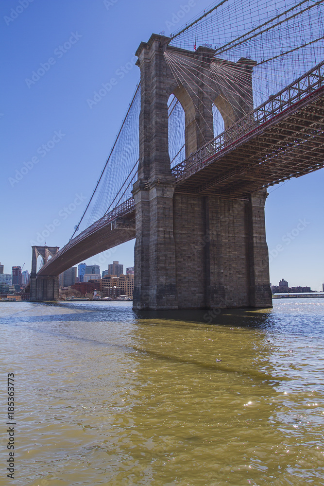 Obraz premium New York Brooklyn Bridge