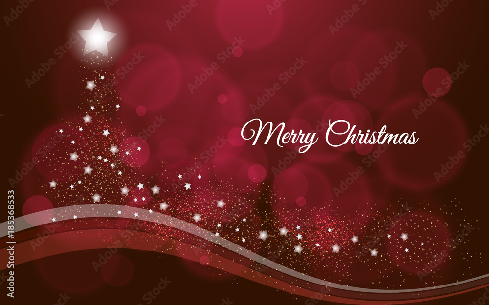 Christmas background with stars and sparkles Christmas background with stars and sparkles