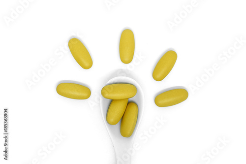 Vitamin C tablets for healt...