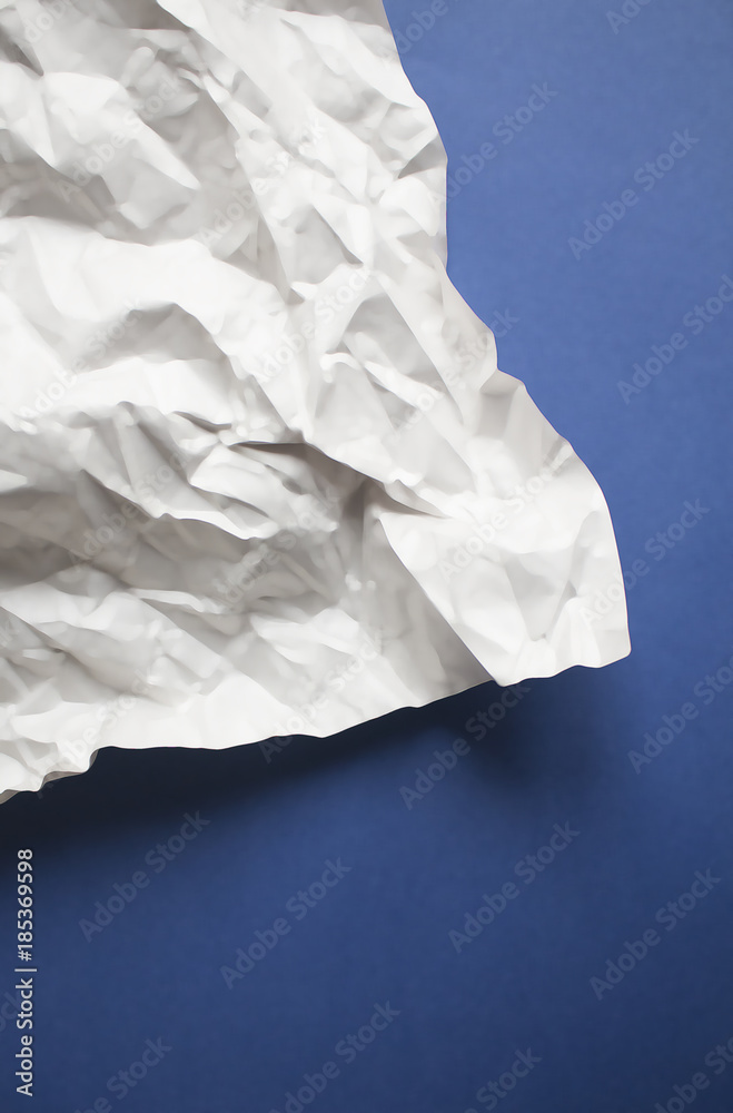 Crumpled paper background Crumpled paper background