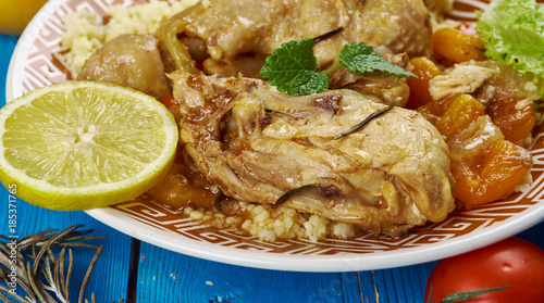 Maghreb Moroccan Apricot Chicken photo