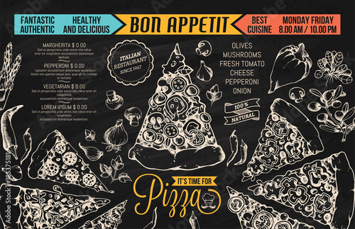 Vector Restaurant Menu Template