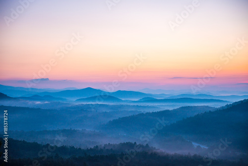 Interesting Morning Mountain Sunrise - 112