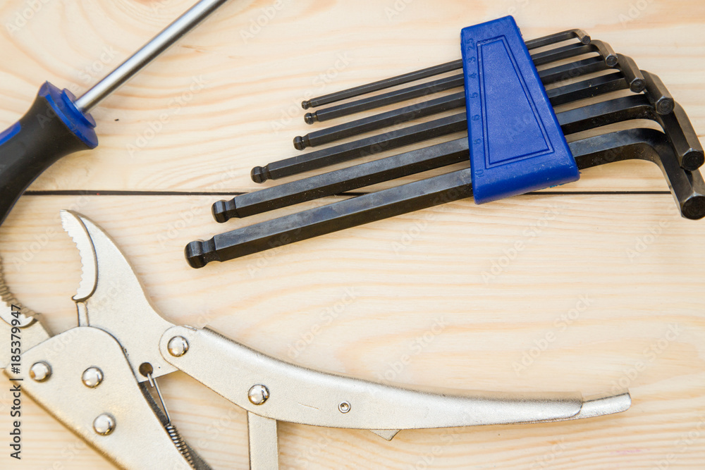 A set of repair tools