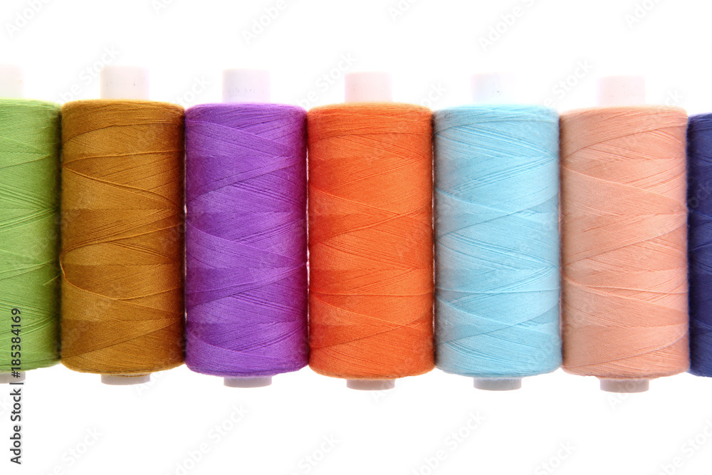 A colorful spool with threads often used in tailoring and is an indispensable element of this profession.
A colorful spool with threads often used in tailoring and is an indispensable element of this profession.