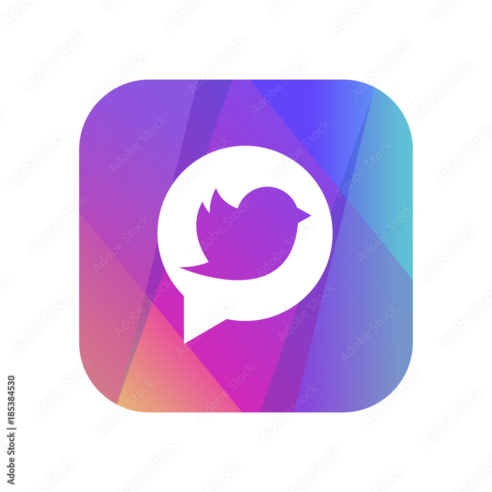 Multi-Color App Button Multi-Color App Button