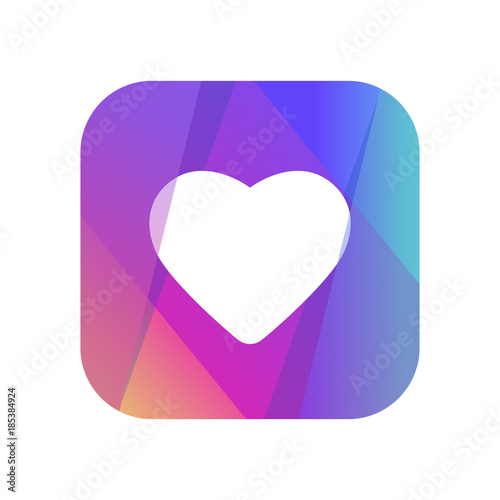 Multi-Color App Button