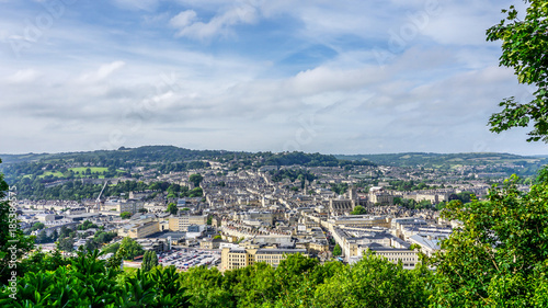 View over Bath, England from a hill top © Hamish