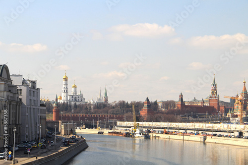 view of the Moscow Kremlin