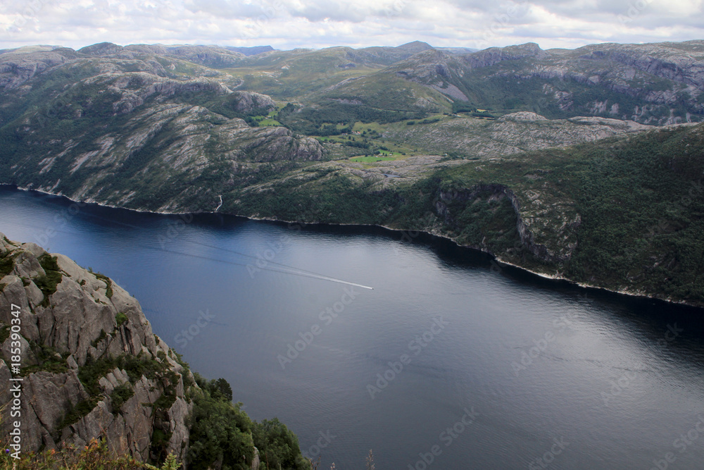 Norwegen, Landschaft, Gebirge, Natur, Fjord, See, Skandinavien