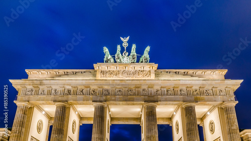 Photography Brandenburger Tor zur Blauen Stunde