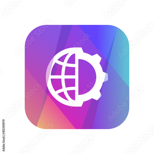 Multi-Color App Button