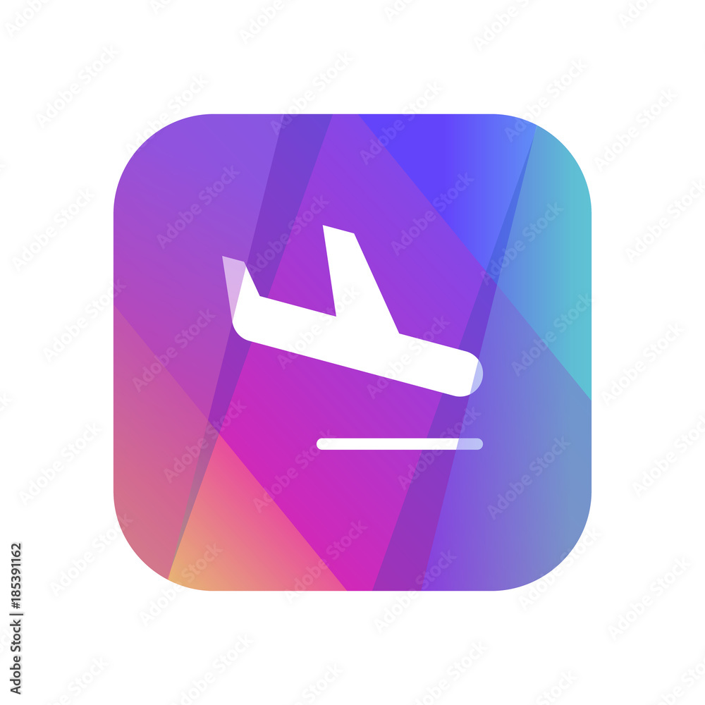 Multi-Color App Button