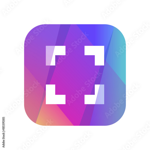 Multi-Color App Button