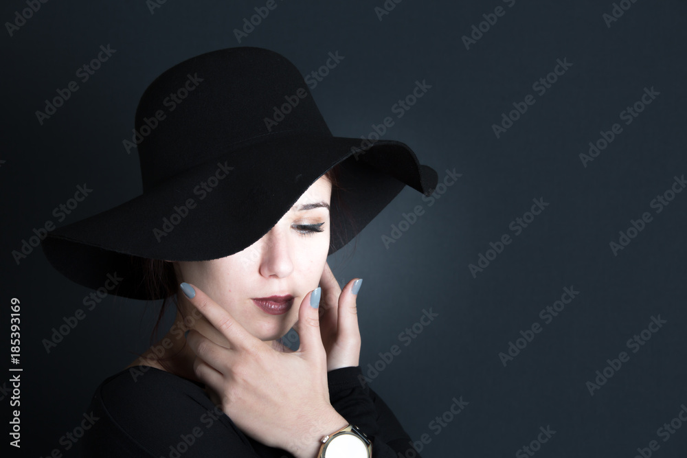 portraits on black background portraits on black background