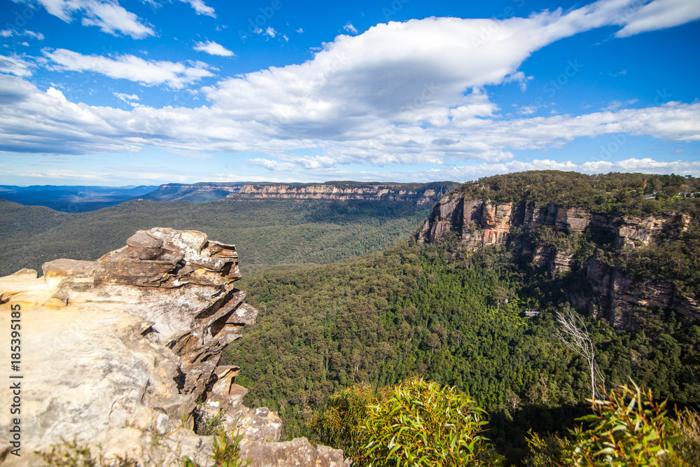 blue mountain national park in Australia