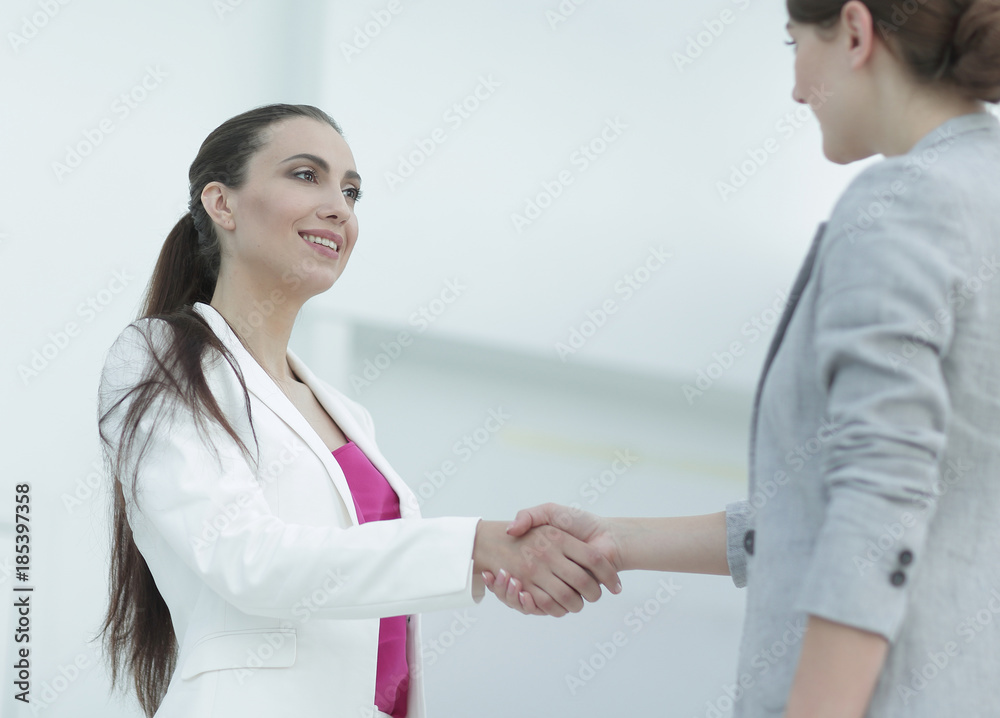 business concept.handshake of business partners business concept.handshake of business partners