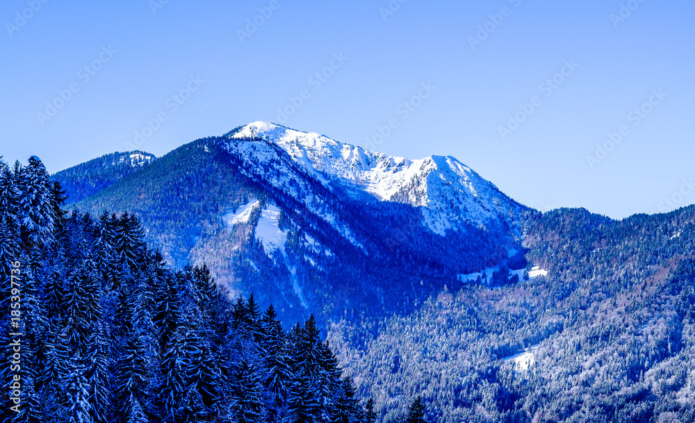 Obraz premium view from wallberg mountain