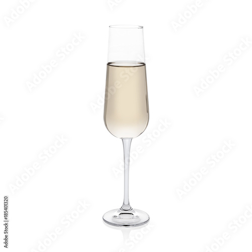Crystal champagne glass