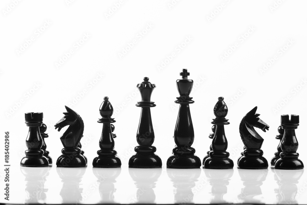 Chess black team Chess black team