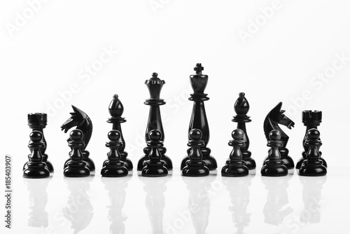 Chess black team
