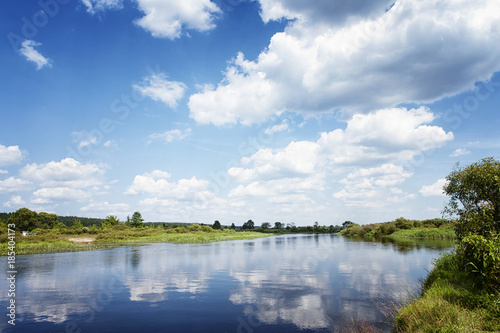 Fototapeta Naklejka Na Ścianę i Meble -  The Berezina River. Belarus.