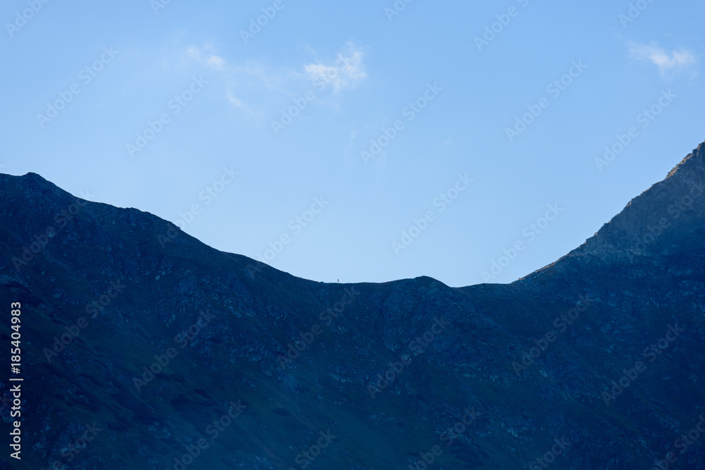 misty morning view in wet mountain area in slovakian tatra misty morning view in wet mountain area in slovakian tatra