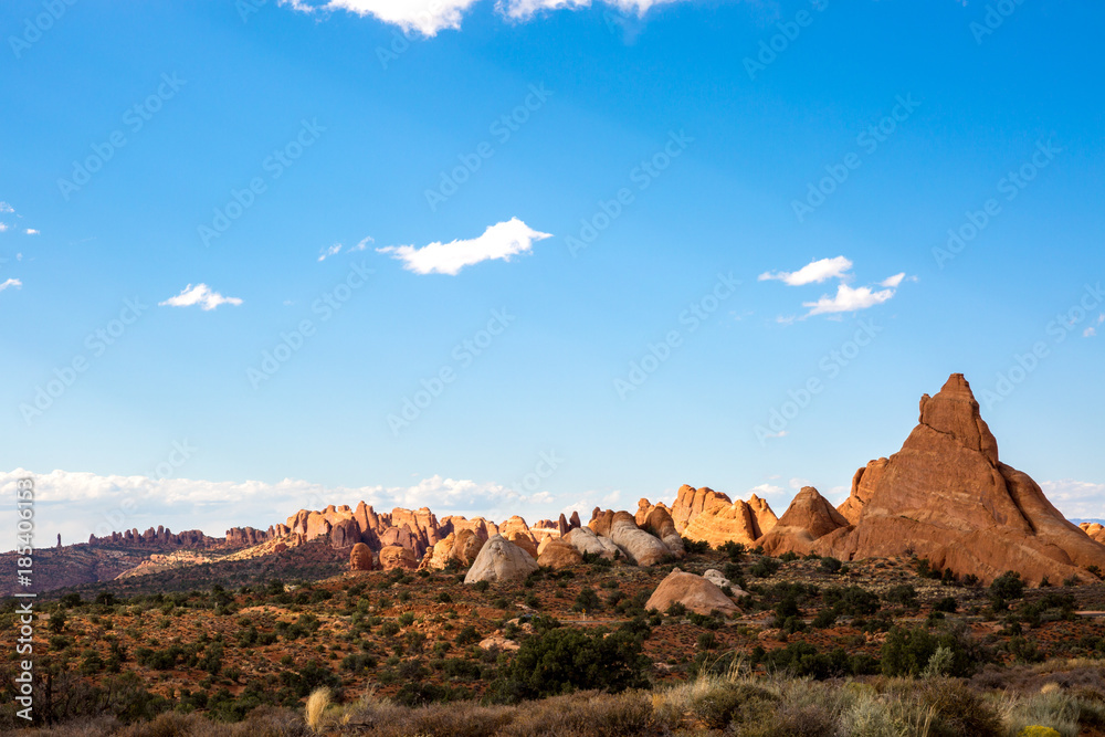 Naklejka premium Moab Rocks