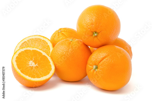 Orangen, Haufen, ganz
