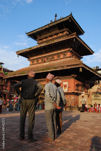 Bhairavnath Temple, Taumadhi Square, Bhaktapur, Népal photo