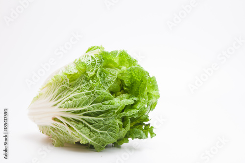 Cabbage concept isolated on white 