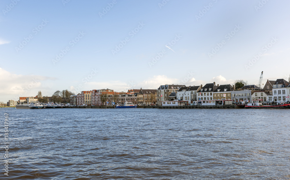 Fototapeta premium Dordrecht skyline in Holland