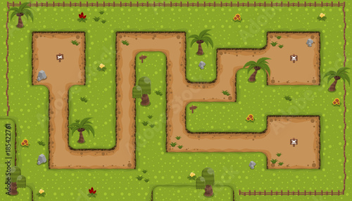 The Island Top Down Tileset