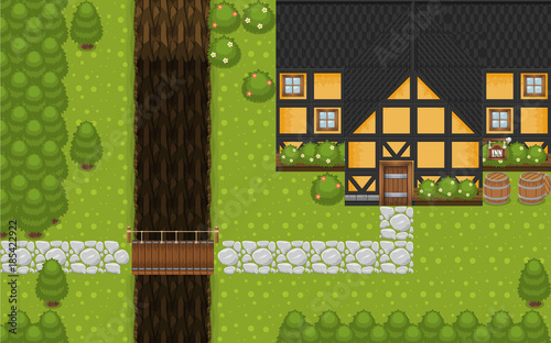 The Village Top Down Tileset