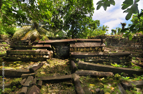 Photography Nan Madol - archaeological site on the island of Pohnpei,  Federated States of M