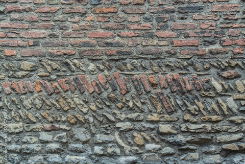 unique brick wall 