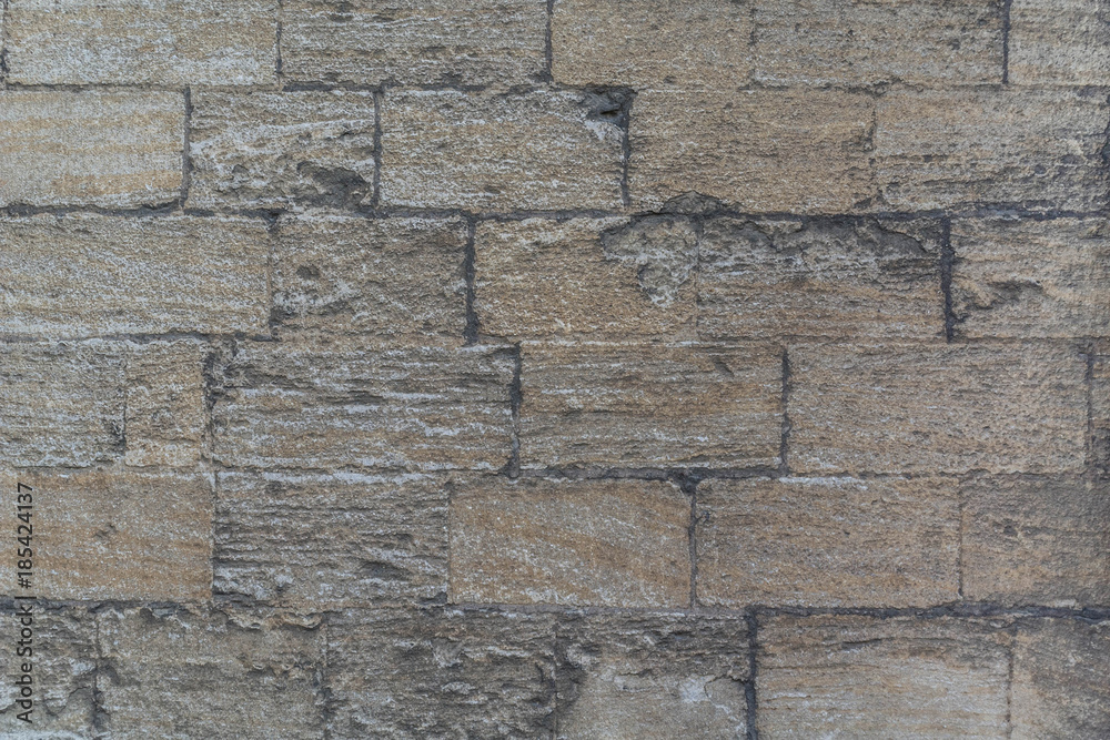 Grey Brick Wall for 3D Texture