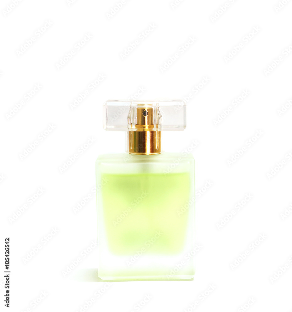 Perfume bottle isolated on white background Perfume bottle isolated on white background