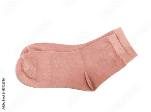 Pair of socks. Isolated on a white background