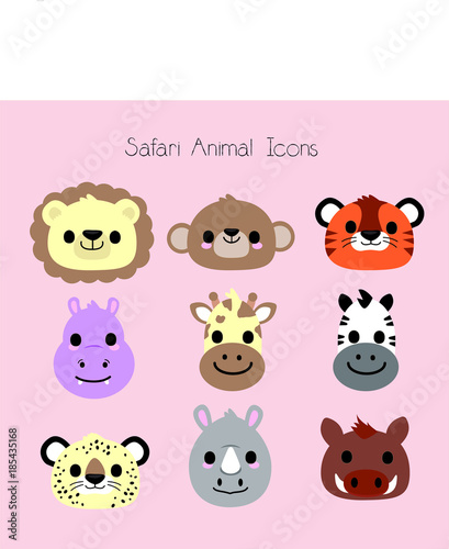 safari animal icons