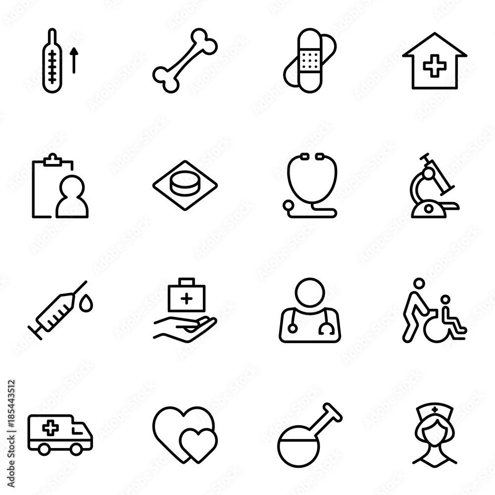 Pharmaceutical flat icon Pharmaceutical flat icon