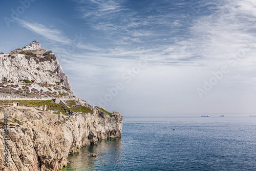 Felsen am Europa Point in Gibraltar