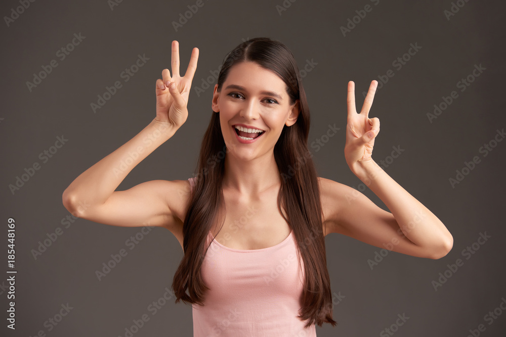 Lovely young woman Lovely young woman