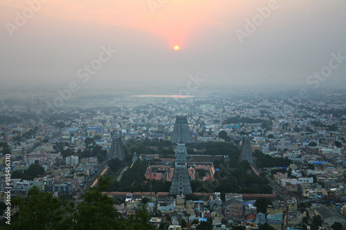 Panorama von Tiruvannamalai photo