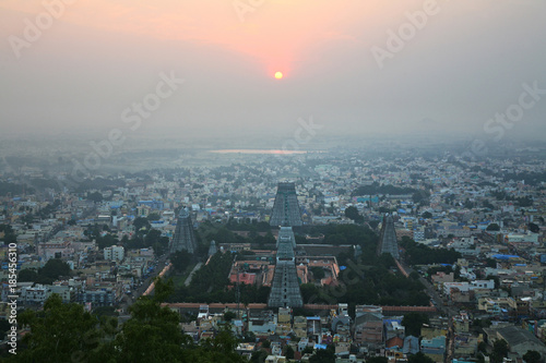 Panorama von Tiruvannamalai