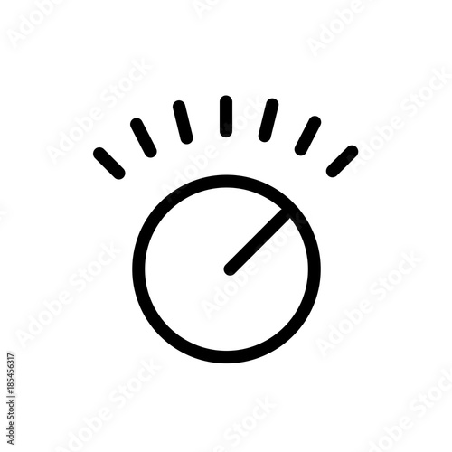 Volume control vector icon