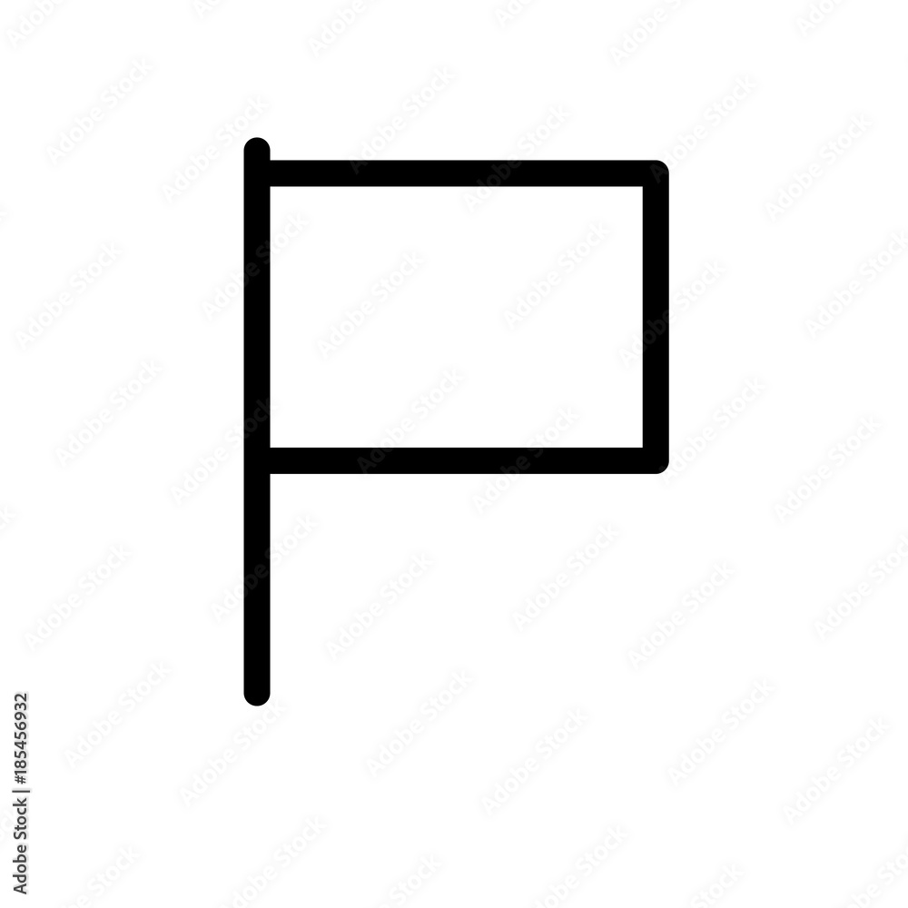 Flag vector icon Flag vector icon